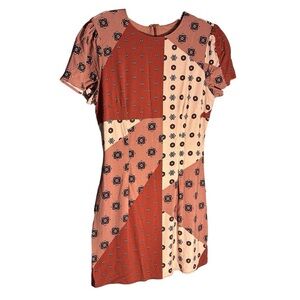 House of Harlow 1960 Revolve Short Sleeve Mini Dress Sz Small